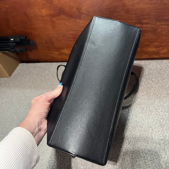 Black Coach Mollie Tote Bag Model 1671 - Picture 8 of 9